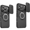 360°Ring Stand Holder Magnet Phone Case For iPhone 17 Air 16e 15 14 13 12 11 Pro Max Plus Shockproof Slide Camera Protecto Cover