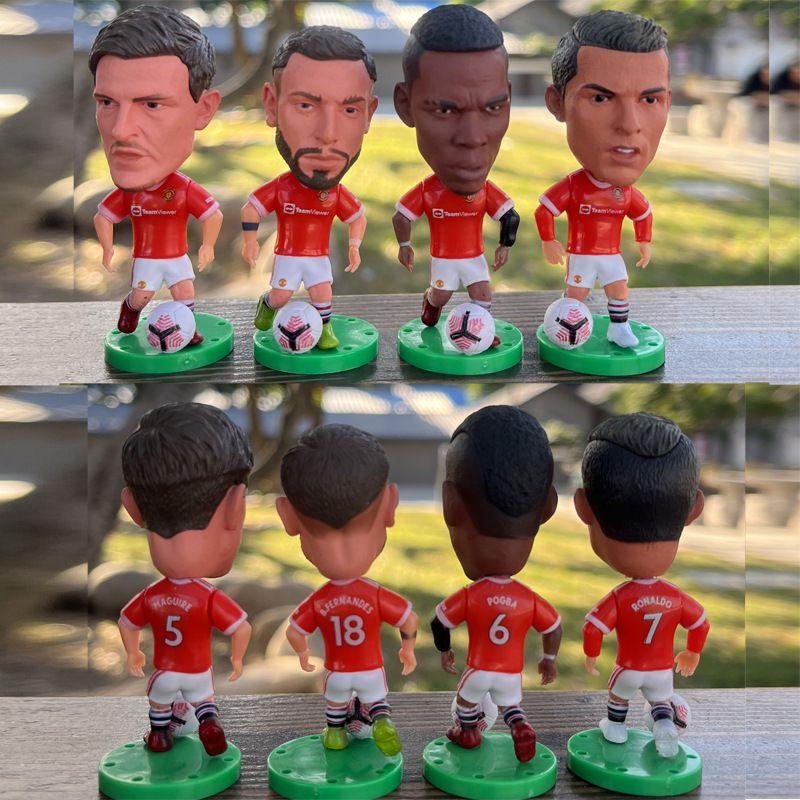 Player Mini Soccer Figures Sports Model Dolls Football Star Decoration Home