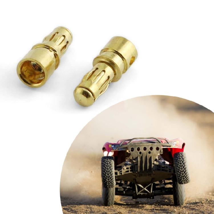 15Pairs 3.5mm Banana Plugs with Corrosion Resistant Gold Plating for Remote Control Model Boat Aircraft ESC Upgrading
