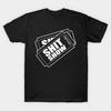 Asian Size Men Black Print T-shirt Two Tickets Shit Show No-Cut Print Cotton Tshirt