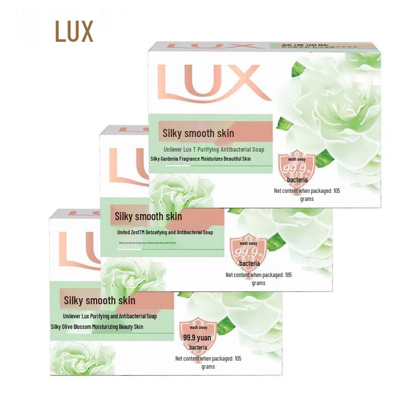 

LUX Silky Smooth Floral Scent Antibacterial Bar Soap