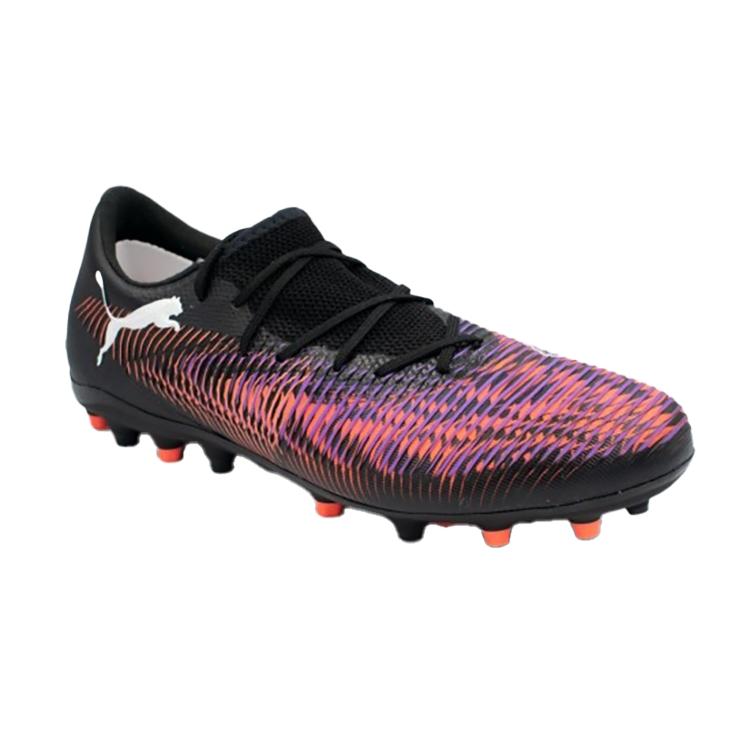 Puma Future 8 Match Soft Comfortable Soccer Shoes Unisex Soccer Shoes Purple Black 108373-01