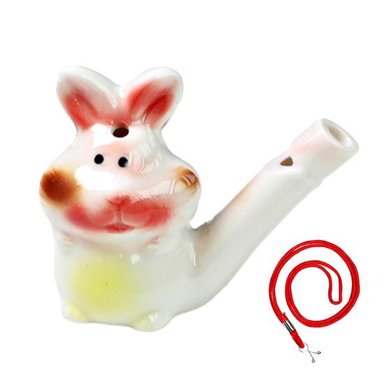 Mini Keramik Wasservogel Pfeife Niedliche Chinesische Tierkreiszeichen Tiere Geräuschmacher mit Aufhängeschnur Nachahmung Vogelruf Pfeife Kinderspielzeug für die Badewanne