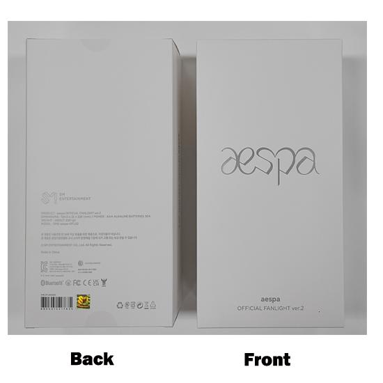 aespa Официальный фанлайт Версия 2