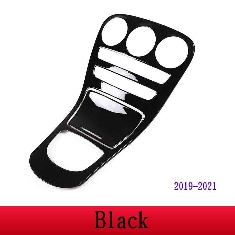 Car Central Control Gear Shift Panel Covers Frame Interior For Mercedes Benz C GLC Class W205 X235 2014- Auto Accessories