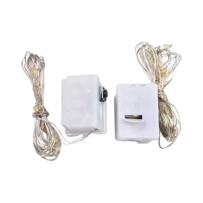 LED Light String White 2 Pieces Easy To Use Flexible