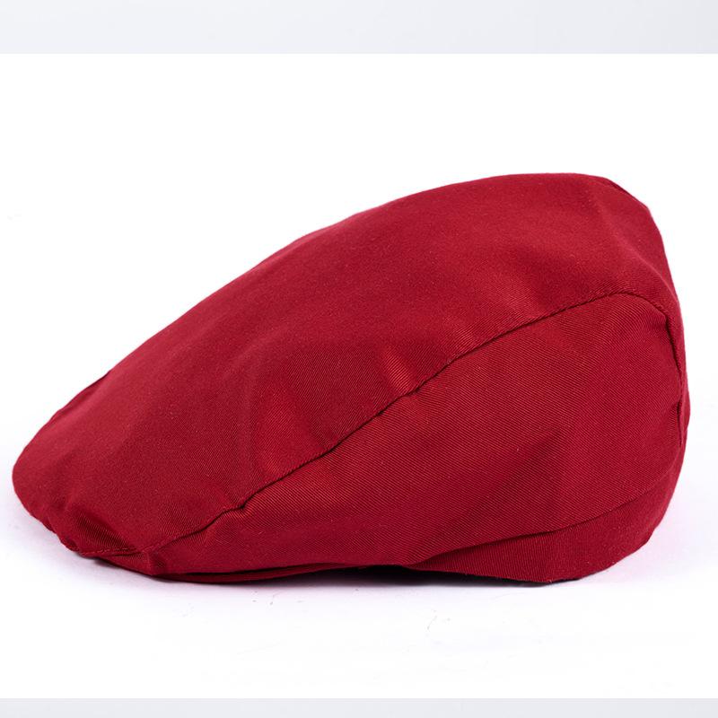 Waiter Beret Breathable Mesh Chef Hat Catering Milk Tea Baking Work Hat Men Women