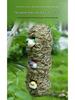 Handmade Outdoor Woven Straw Birdhouse: Warm Bird Nest Pendant for Home Decoration