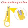 Mini Crimper Pliers Wire Stripper Knife Cable Stripping Useful Wire Cutter Tools Cut Line Pocket Multitool Crimping Tool