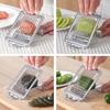 Egg Cutter Stainless Steel Wire Egg Slicer Portable for Hard Boiled Eggs Home Kitchen