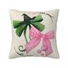 Wicked Elphaba & Glinda Square Pillow Case Musical Movie Cushion Cover Polyester Decor Throw Pillow Case Cover Living Room 18"