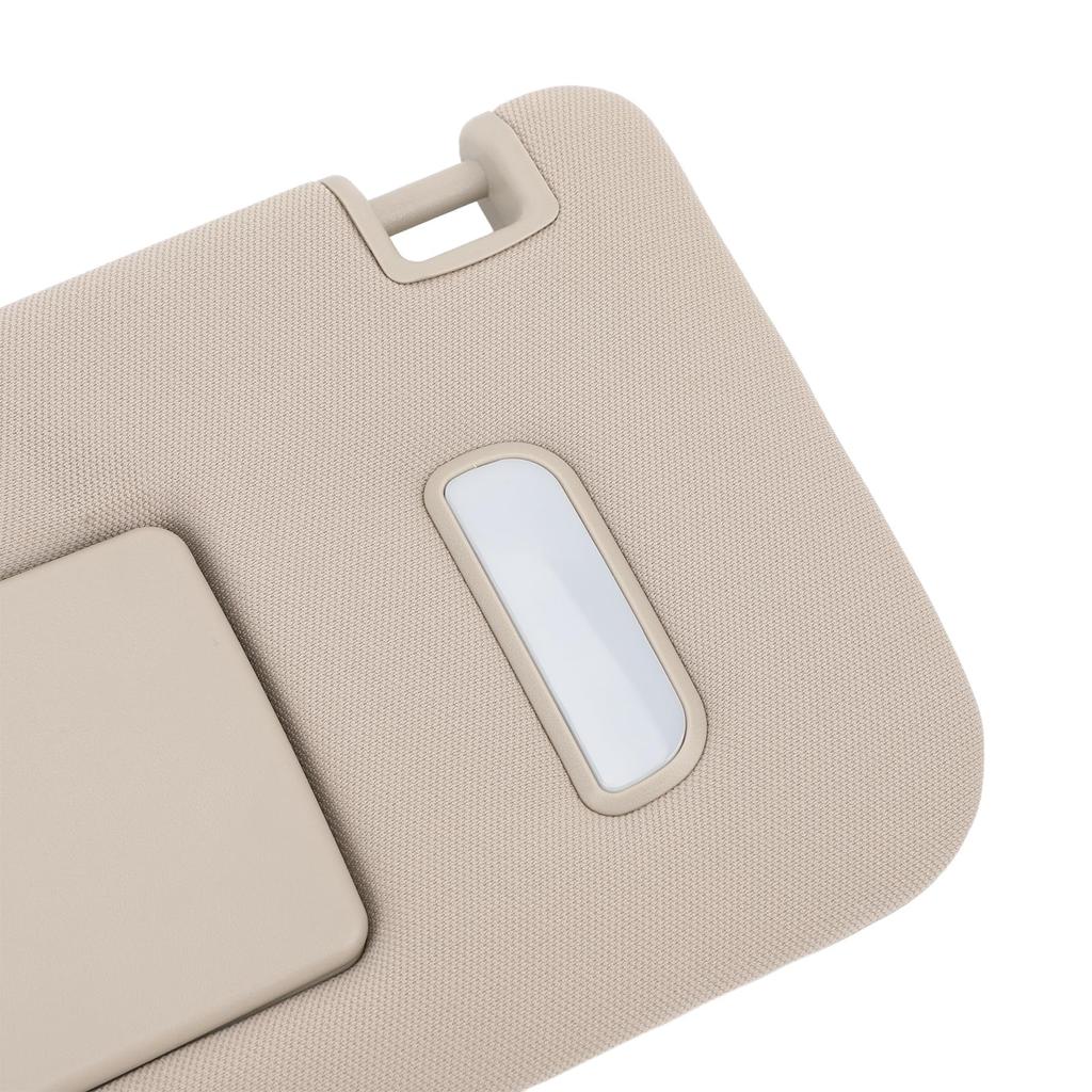 Gray Sun Visor with Vanity Mirror for Cadillac Escalade EXT 2500 XL 2500 and 1500 XL 1500 Left OE Part 22850306 2500HD, 3500HD, (2007-2013)