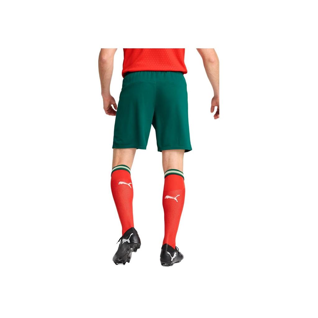 Puma X FPF Collaboration Drycell Shorts Fashion Comfortable Soft Skin-Friendly Drawstring Soccer Pants Men Shorts Green 779226-10