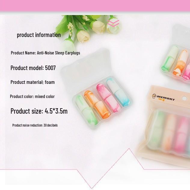 Silent Noise-Canceling Earplugs for Studying, Sleeping, and Snore Reduction