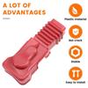 Car Battery Terminal Cover Cap Positive Terminal 82821-35020 8282135020 For Toyota Prado LC120 2003- 2009