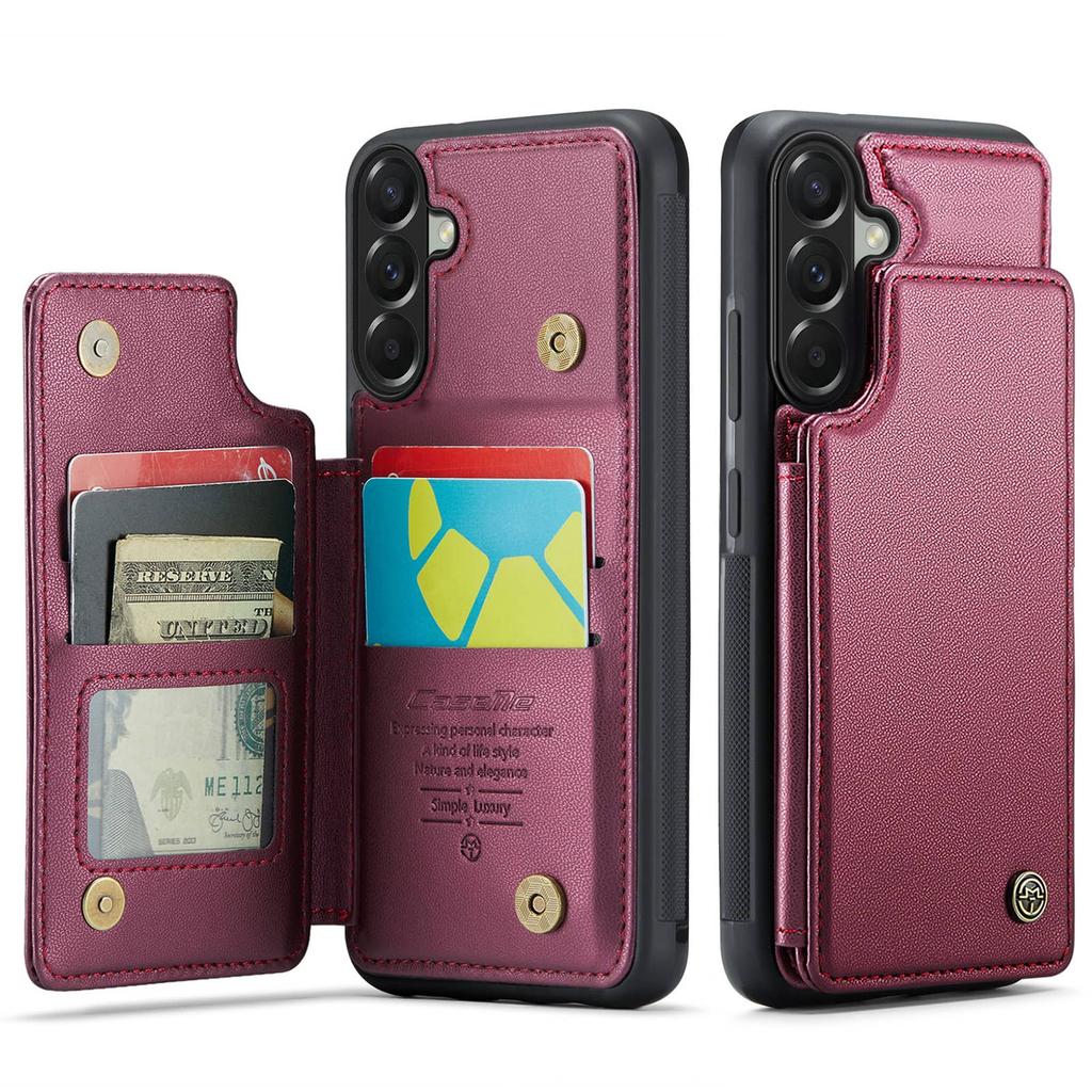 Per Samsung Galaxy A57 A37 Custodia a Portafoglio in Pelle PU Blocco RFID Porta Carte Copertura Magnetica a Flip Supporto Antiurto Protettiva