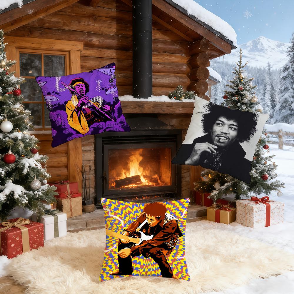 Singer JJIMI HHENDRIXES cushion cover Home Bedding Sofa living Room pillowcase Simple Soft Skin Cushion Cover Party Gift