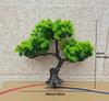 Simulation Welcoming Pine Bonsai Desktop Decor Simulation Plant Small Potted Living Room Green Plant Decoration Ornaments