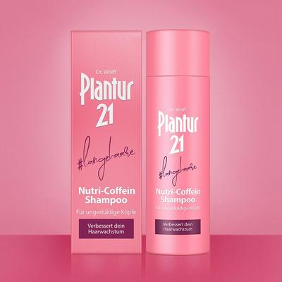Shampooing Nutri-Caféine Plantur 21 cheveux longs 200 ml