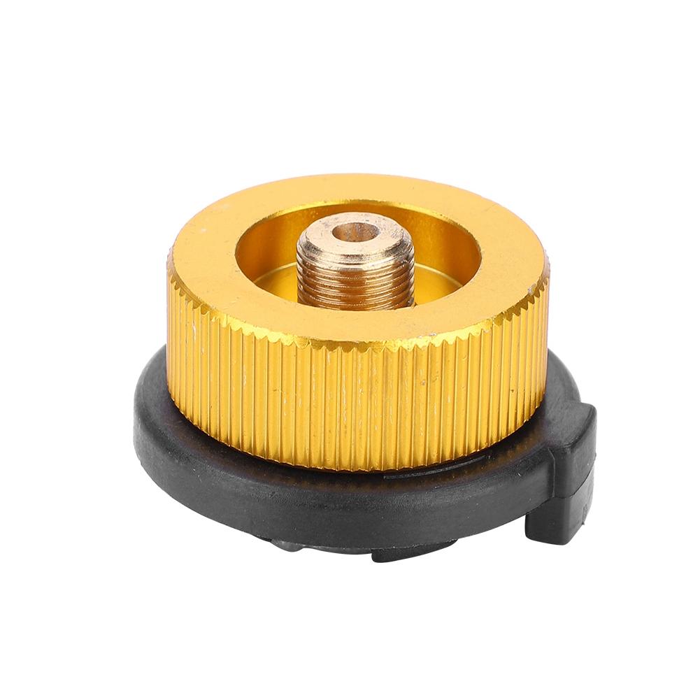 Gas Stove Adapter, Stove Connection Stove Adapter for Flat and S with Automatic Locking Function, for Camping Picnic Outdoors