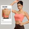 Lu Same Sports Bra for Women 2025 New Arrival Best Selling Semi-Fixed Cup Spaghetti Strap Yoga Beauty Back Sling Workout Clothes
