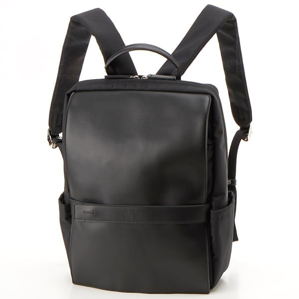 Backpack Belt Square Backpack 2004203 Black [Isaac] (10)