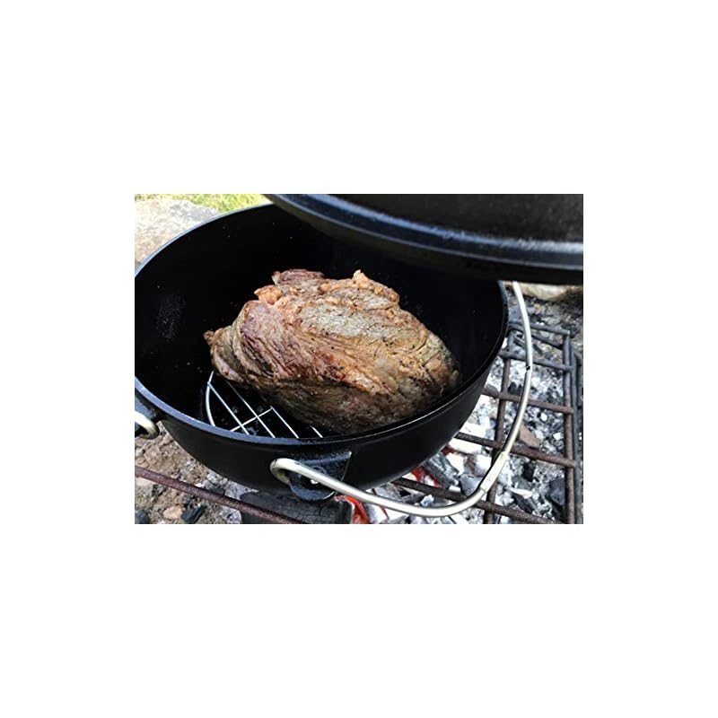 CAMPING MOON Dutch Oven Inner Net with Bottom Netting (Camping Equipment, Cookware, Cutlery) (10-inch, W21)