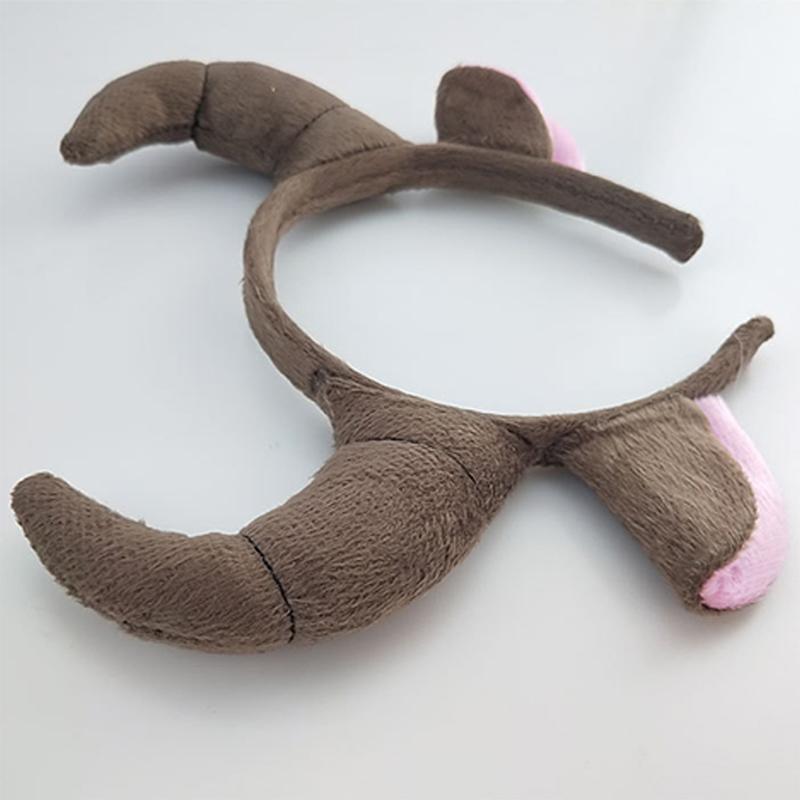 Animal Milk Ear Headwear Dairy Cattle Cow Hairband Party Favor Costume Cosplay