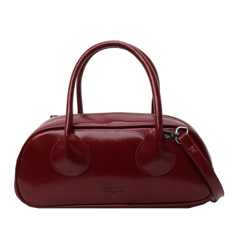 Trend PU Zipper Ladies Top-Handle Bags Simplicity New Hot Sale Shoulder for Women Versatile Light Luxury