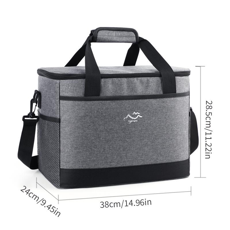 Large Capacity Insulated Picnic and Camping Lunch Bag