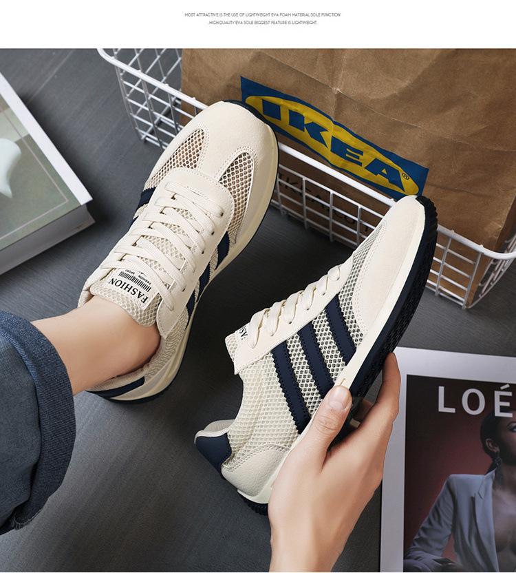 Pantofi noi de vară pentru bărbați, din plasă respirabilă, pentru alergare și casual - Ușori, confortabili și cu talpă moale, adidași Forrest Gump.