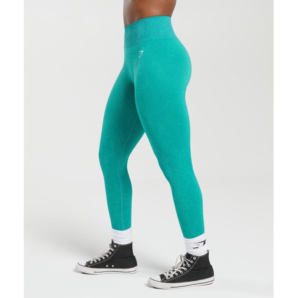 Gymshark Adapt Fleck Seamless Leggings Jewel Green B2a1b Eb3c