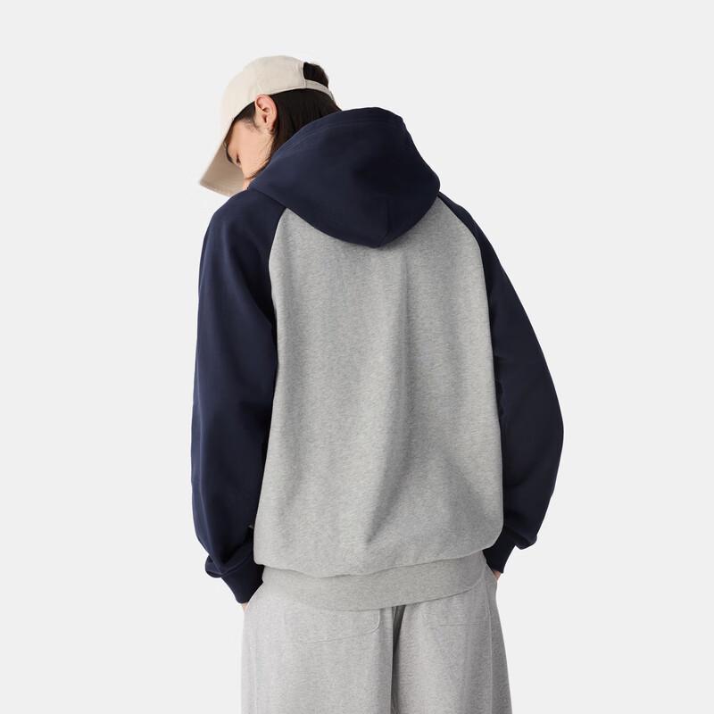 Gap Unisex Calligraphy Logo Raglan Hooded Sweatshirt