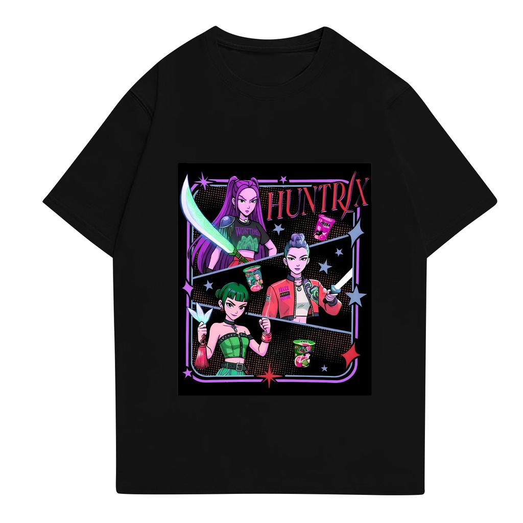 Kid's Anime Printed Short Sleeved T-shirt