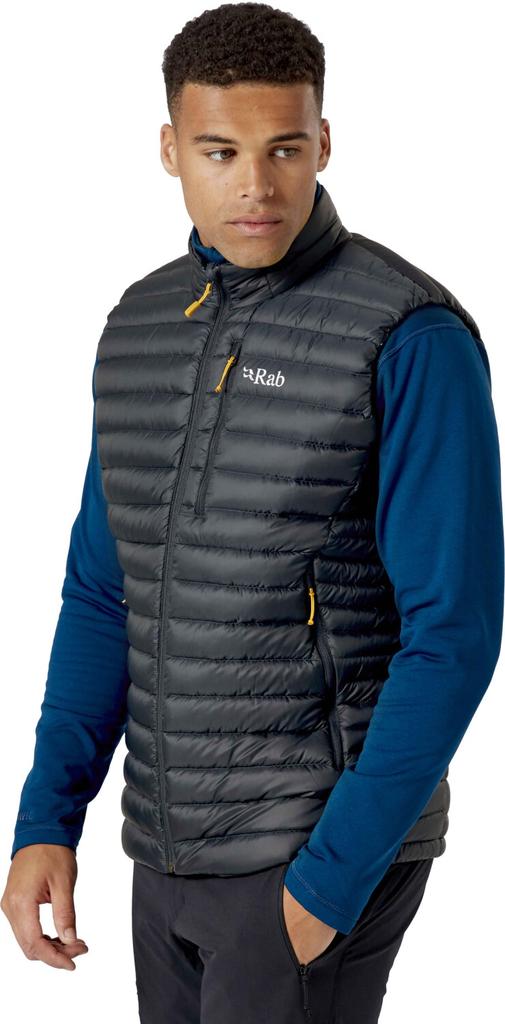 Jacket Rab Microlight Vest Men Beluga