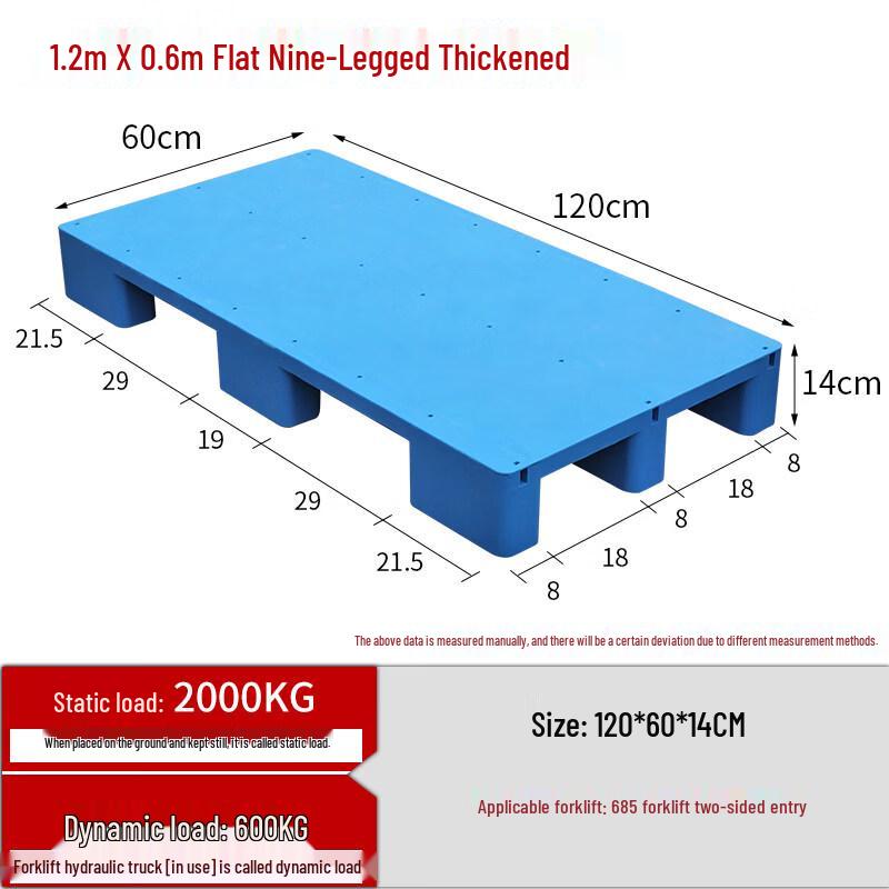 Industrial Plastic Forklift Pallet