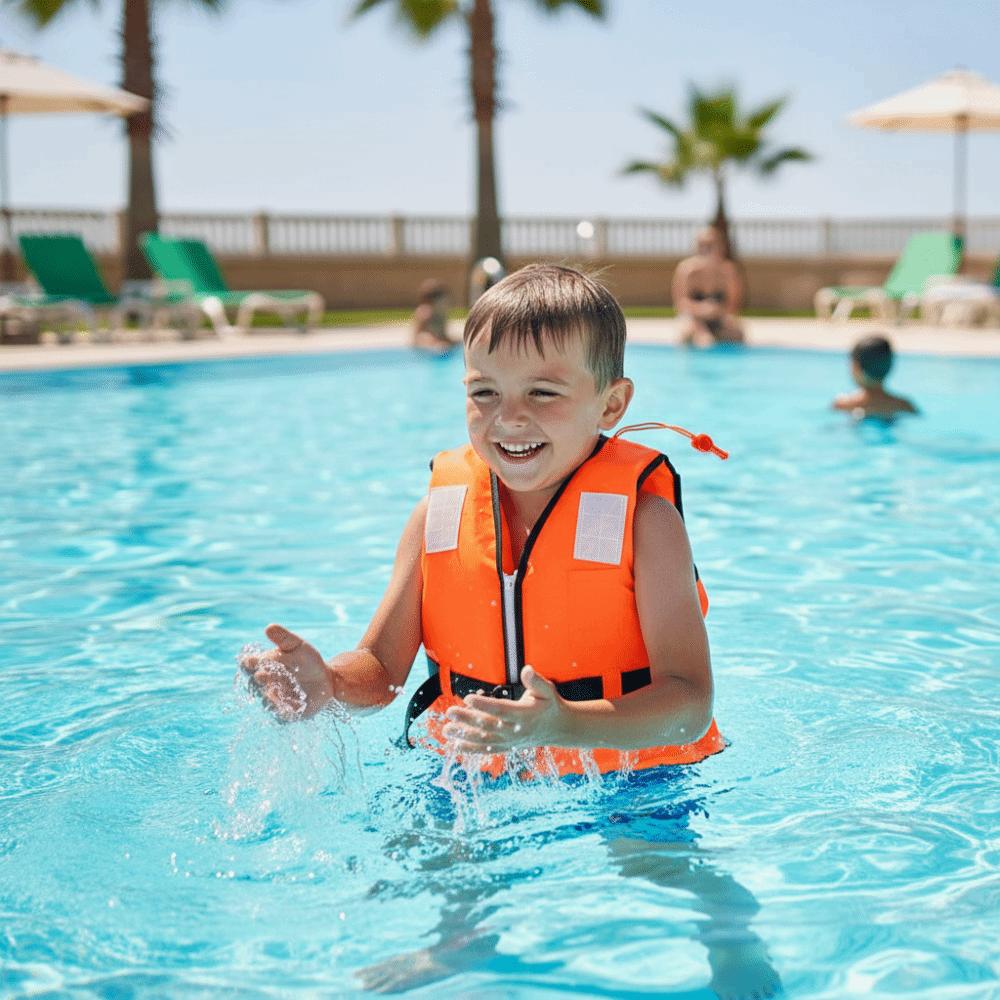 Portable Child Buoyancy Vest Large Buoyancy Marine Safety Vest Baby Swimming Jackets Fishing