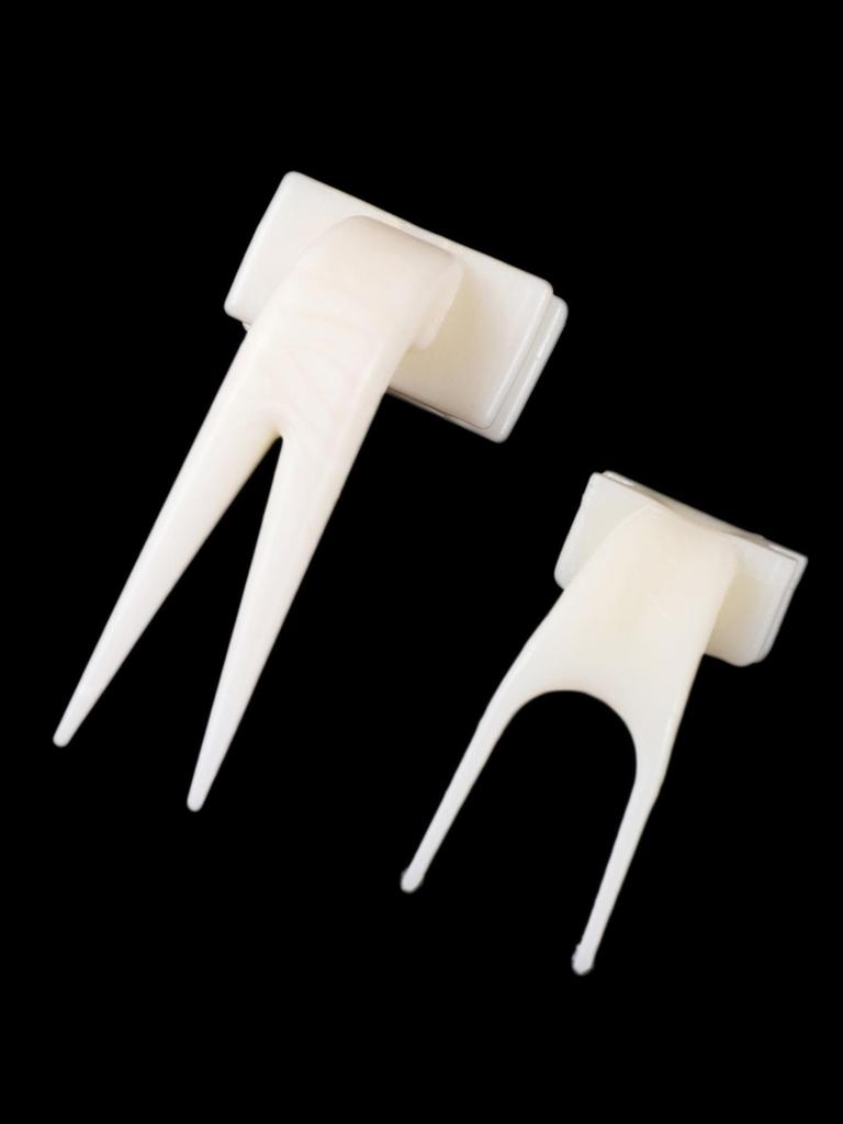 5 ks Ptačí papoušek Vidlička na ovoce Potřeby pro zvířata Plastový stojan na krmivo Klec Krmení Potřeby pro zvířata Vidlička na ovoce Svačina Příslušenství ke kleci pro ptáky