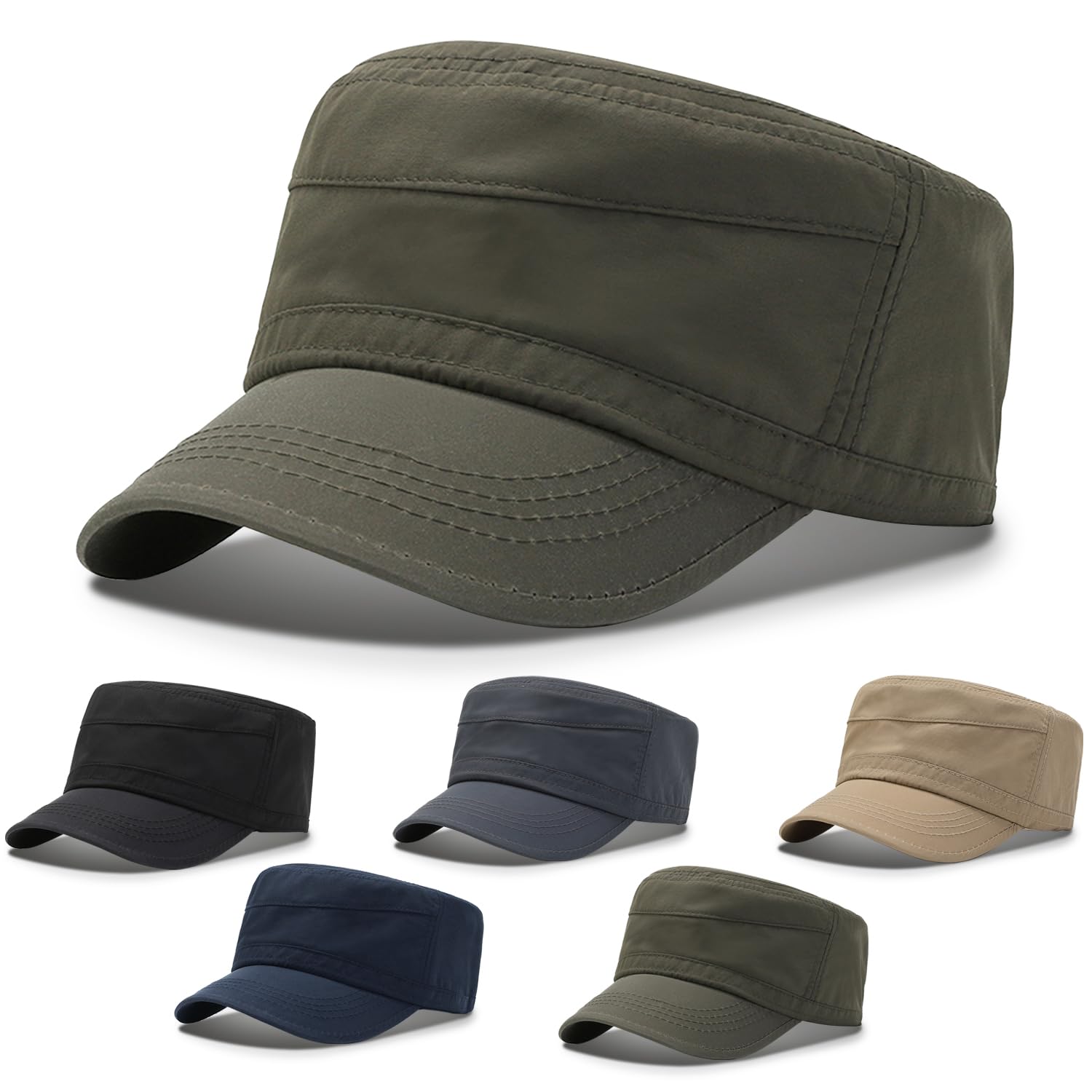 

Кепка Work UV Quick Outdoor Green [Dunluluoyin], мужская, повседневная, защита, легкая, дышащая, сушка, летняя, однотонная, для скалолазания, рыбалки, гольфа,