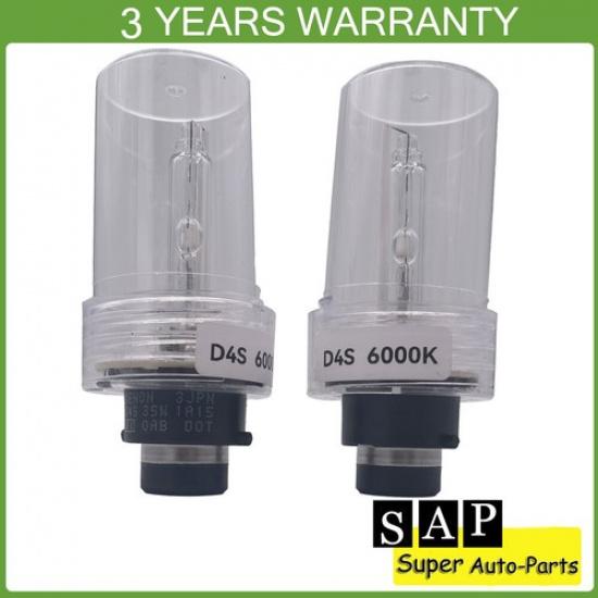 2PCS Xenon HID Headlamp Bulb 6000K D4S 35W For Toyota Subaru Lexus 90981-20013