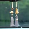 Good Luck Lotus Car Rearview Mirror Hanging Ornament