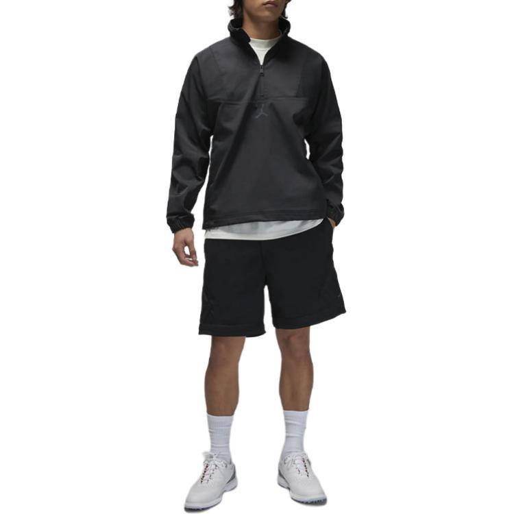 Jordan Jackets Men's Black Stand Collar Moderate Other DZ0556-010