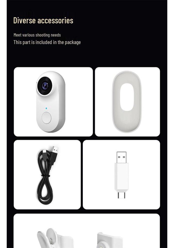 Pet View Camera: Cat & Dog Chest Collar Camera Recorder