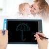8.5in LCD Writing Pad Children Smart Graffiti Drawing Board Monochrome Handwriting(bleu fonce )