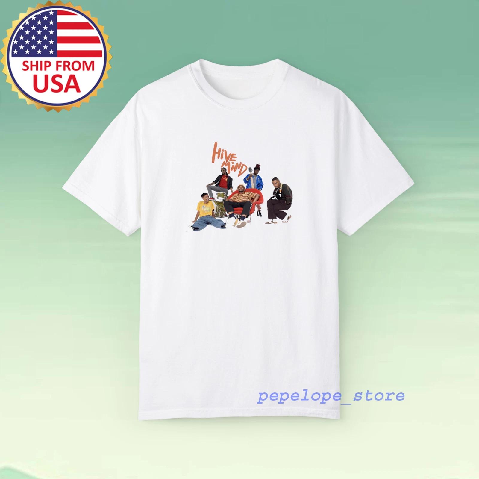 Hive Mind White Men s White Size S-5XL M