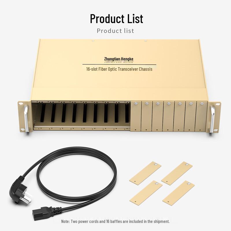Zhongtian Hengke Telecom Grade Fiber Optic Transceiver Racks & Accessories