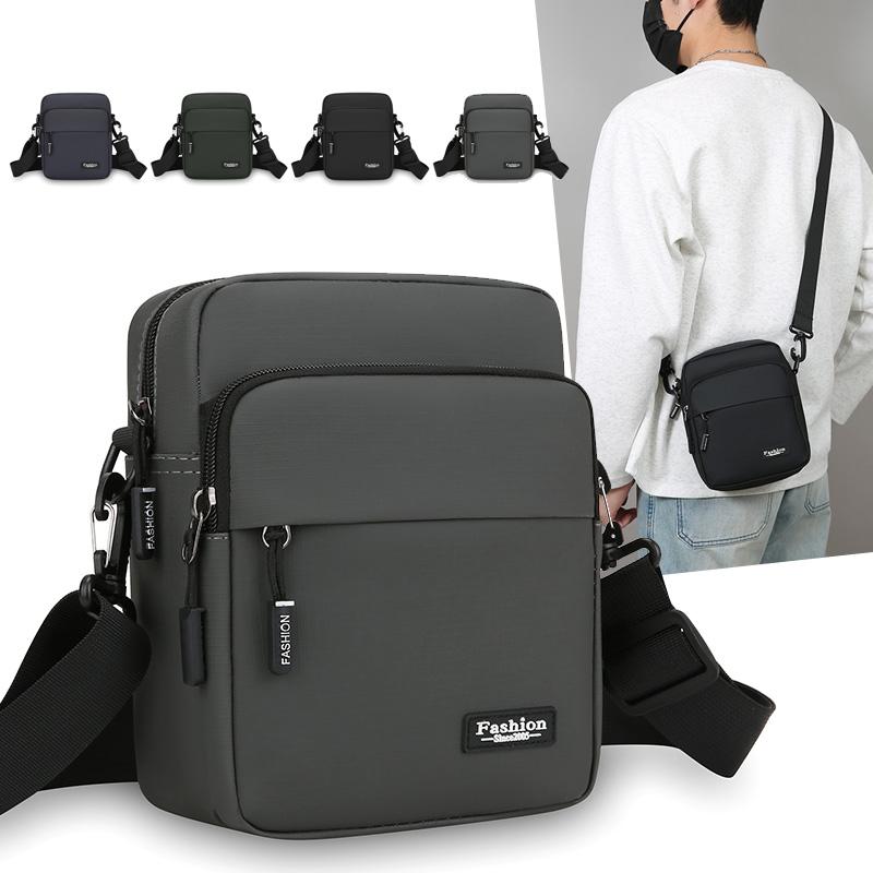 Men's Bag Lightweight Nylon Bag Portable Shoulder Bag
