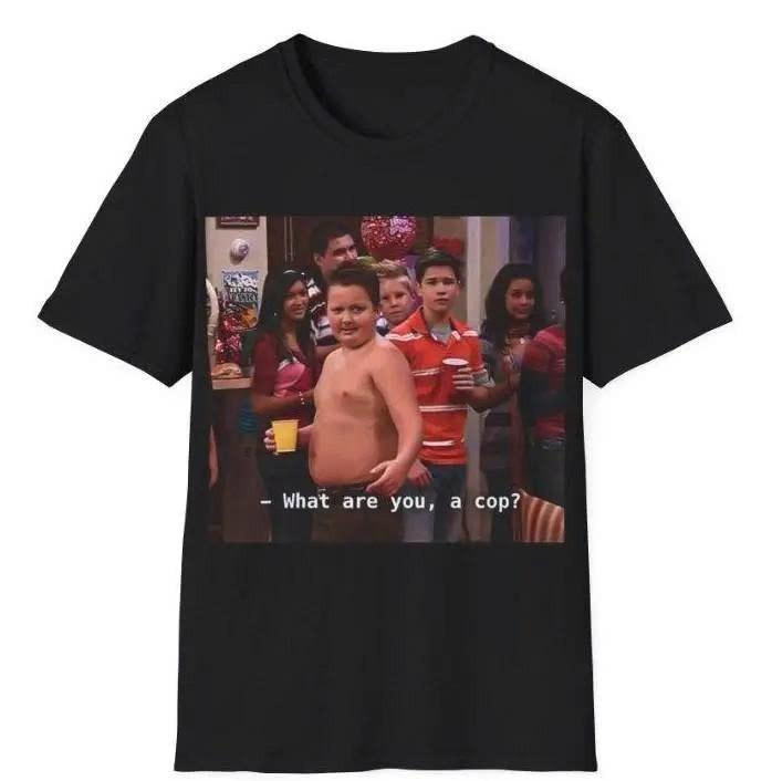 Gibby What Are You a Cop Unisex T-Shirt Adult Casual Menswear Underwear Unisex T-Shirt L
