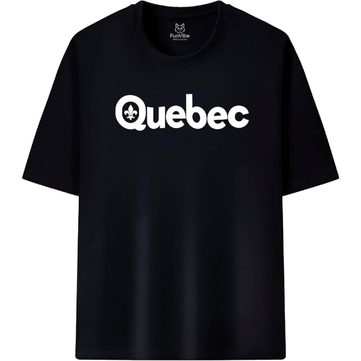 Забавная футболка-сувенир из Квебека S
