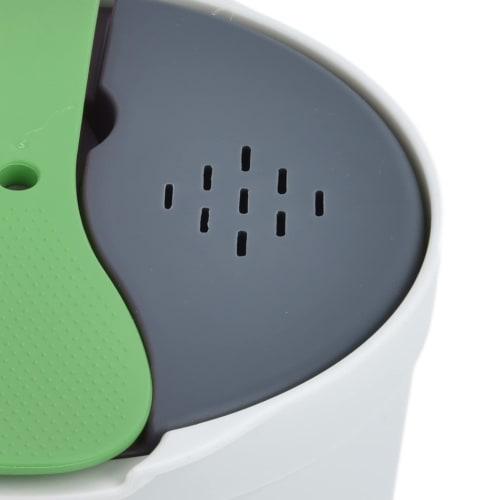 Microwave Rice Cooker, 2L Pasta Cooker, Microwave Safe, Food-Grade PP Microwave Pressure Cooker with Spoon, Lid, Strainer, Non-Stick Steamer, Rice Coo